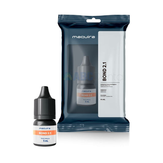 Adhesivo Dental Bond 2.1 Ml Maquira. El Adhesivo Dental Bond 2.1 Ml Maquira tiene por objetivo igualar superficies ir...