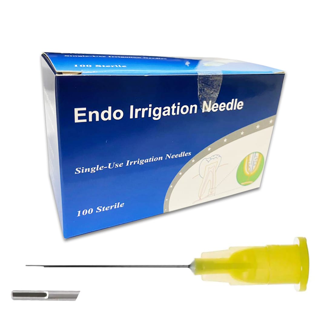Agujas Dentales De Irrigacion Caja X 100 Ud. Las Agujas Dentales De Irrigacion son utilizadas en endodoncia con el ob...