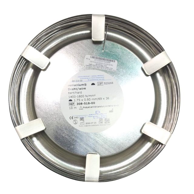 Alambre Wipla 1.50 x 0.75 mm Rollo x 10 Metros Dentaurum. El Alambre Wipla 1.50 x 0.75 mm Rollo x 10 Metros Dentaurum...