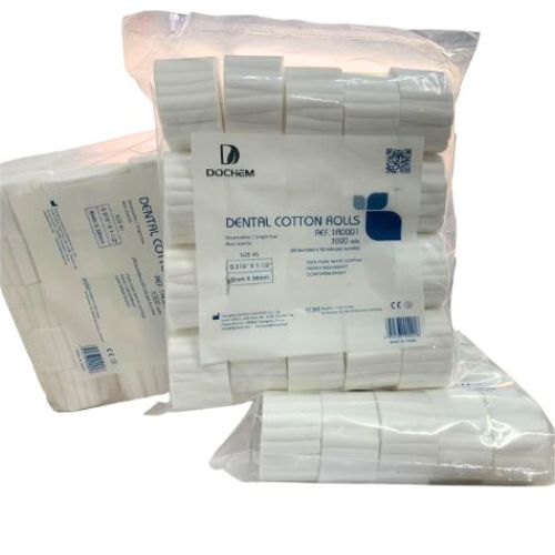 Algodon Liso Paq x 20 Rollos DOCHEM. Algodón Liso Paq x 20 Rollos DOCHEM: Algodón blanco, absorbente y purificado; fo...