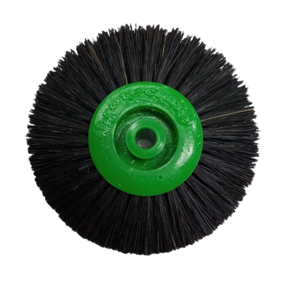 Cepillo verde Protechno. Cepillo verde Protechno Cepillo cerda negra extra fuerte