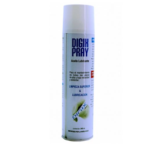 Aceite Lubricante Digixpray X 240 Ml. Marca. DIGIX Contenido 240cc Lubricante para turbinas, Sirve para el mantenimie...