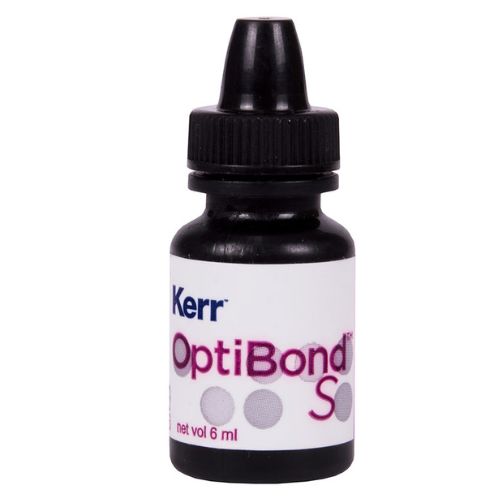 Adhesivo Optibond S x 6ml Kerr. El Adhesivo Optibond S de 5ta generación fotopolimerizable (monofrasco). Tecnología d...