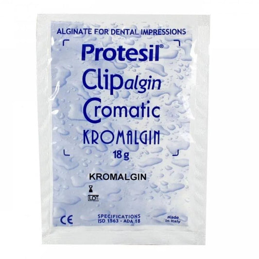 Alginato Kromalgin Sobre x 18gr. Alginato Kromalgin Sobre x 18gr Es un polvo predosificado utilizado para toma de imp...