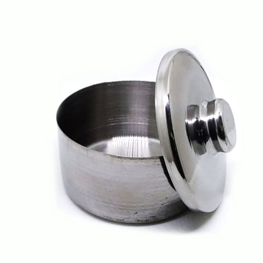 Algodonera Metálica. Algodonera Metálica Fabricada en acero inoxidable , capacidad un taco de algodón , incluye tapa