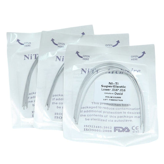 Arcos Niti Rectangular Sobre x1 0u. Arcos Niti Rectangular Sobre x10u Los Arcos Niti Rectangular de ortodoncia, son e...