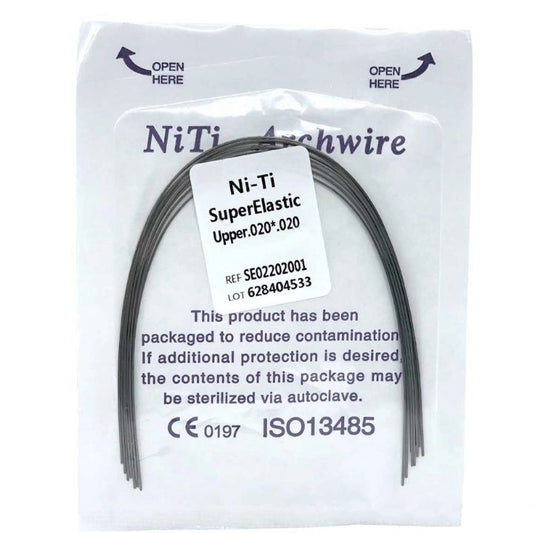 Arcos Niti Rectangular Sobre x1 0u. Arcos Niti Rectangular Sobre x10u Los Arcos Niti Rectangular de ortodoncia, son e...