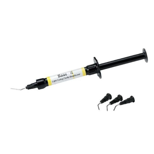 Base it Cemento Base y Liner  Jga X 2 Gr. El Base it Cemento Base y Liner es un cemento de base intermedia que contie...