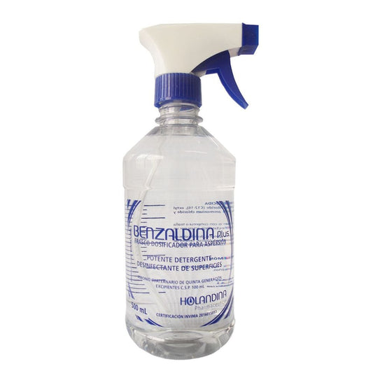 Benzaldina Plus Desinfectante x 500. Benzaldina Plus Desinfectante x 500 Benzaldina mantiene los equipos y superficie...
