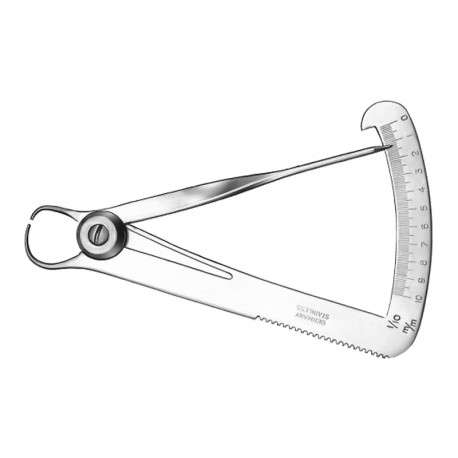 Calibrador De Metal Línea Económica. El Calibrador de Metal determina el grosor de las coronas en cera antes y despué...