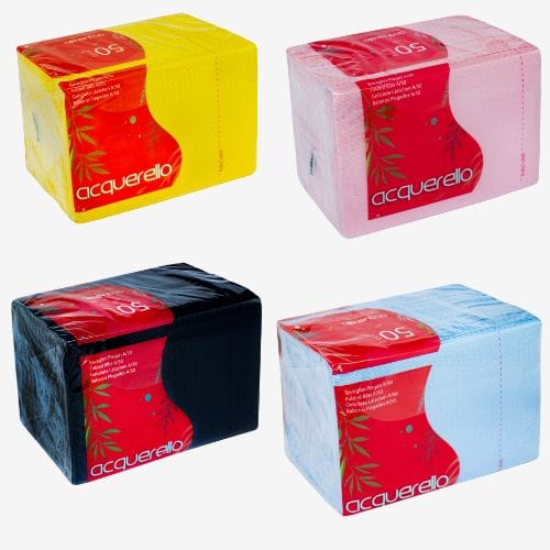 Campos de Mesa Servilletas 33x45 cms x 50 ud Acquerello. CAMPO O SERVILLETA DESECHABLE 33 X 45 CMS Campos desechables...