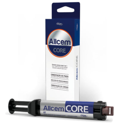 Cemento Resinoso Allcem Core Fgm. Descripción Cemento Resinoso Allcem Core Fgm Cemento resinoso dual para la construc...