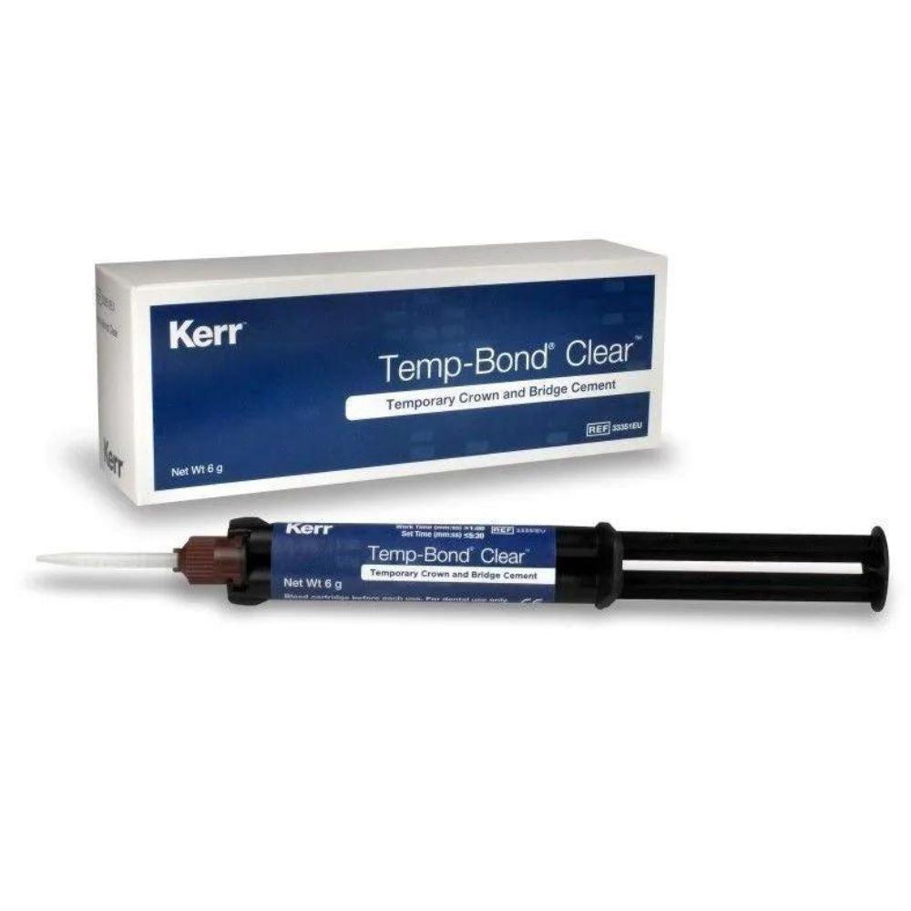 Cemento Temporal Temp Bond Clear X 6G. Cemento Temporal Temp Bond Clear X 6G TempBond Clear es un cemento temporal de...