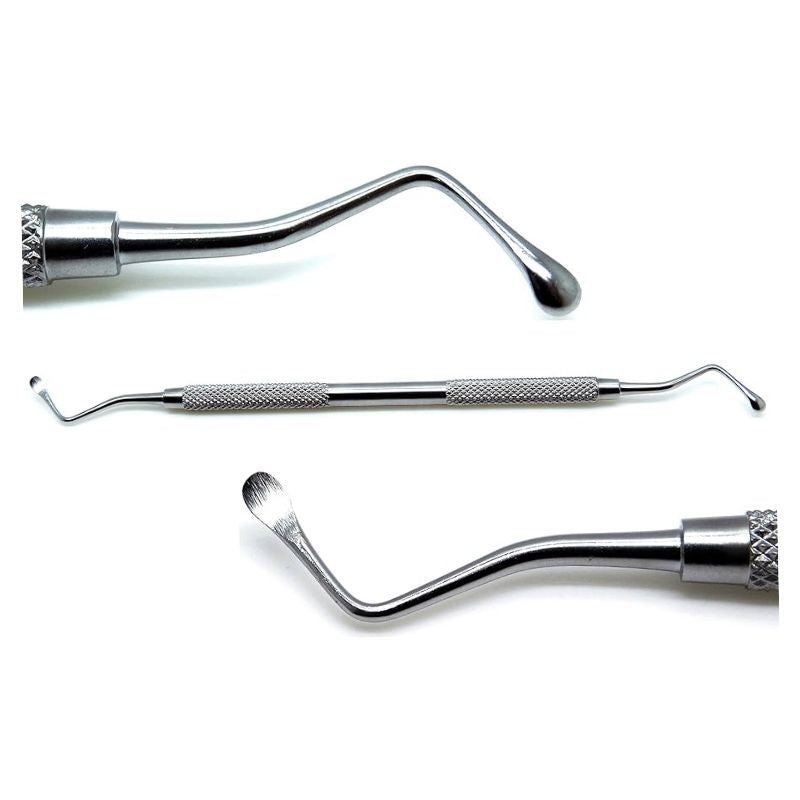 Cureta De Lucas # 85 Se usa para diminuir la porción de hueso durante los trata...