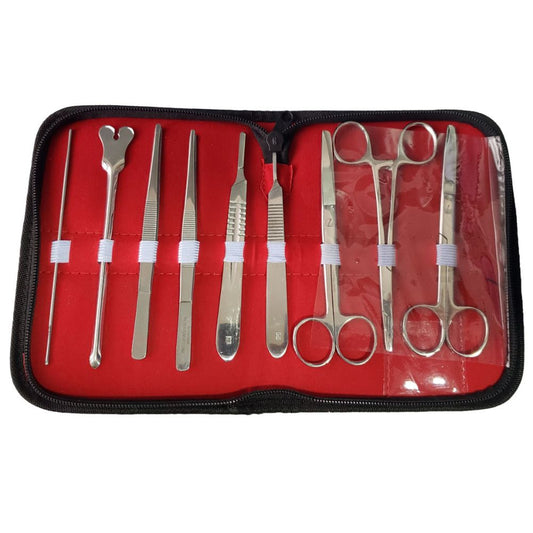 Estuche de Cirugía Set de Diseccion x 9 ud. Estuche de Cirugía Set de Diseccion x 9 ud Este Sistema de Disección cuen...