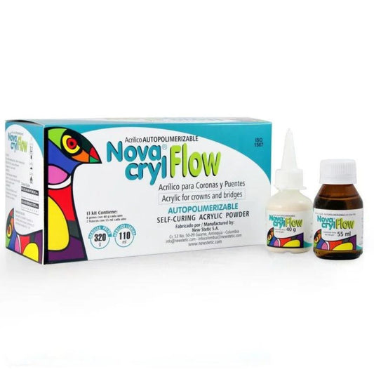Kit Acrílico Auto Novacryl Flow. El Kit Acrílico Auto Novacryl Flow ® Flow es una resina acrílica autopolimerizable (...