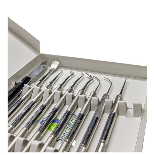 Kit De Espatulas Laboratorio X 9 Ud Specialized. El Kit De Espatulas Laboratorio, son espátulas dentales son instrume...