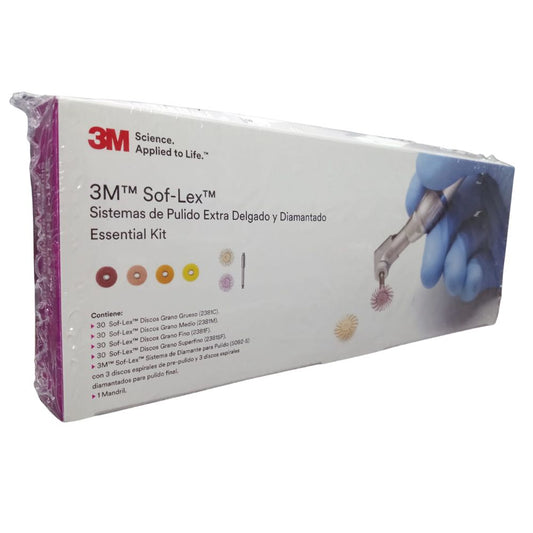 Kit Discos Soflex 3m x 120 Discos + Mandril. El Kit Discos Soflex 3m, Sof-Lex™ es un sistema fácil de usar diseñado p...