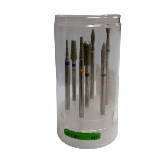 Fresa De Diamante Tallo Largo x ud. El Kit Fresa De Diamante Tallo Largo, se utilizan para cortar, pulir y tallar tej...