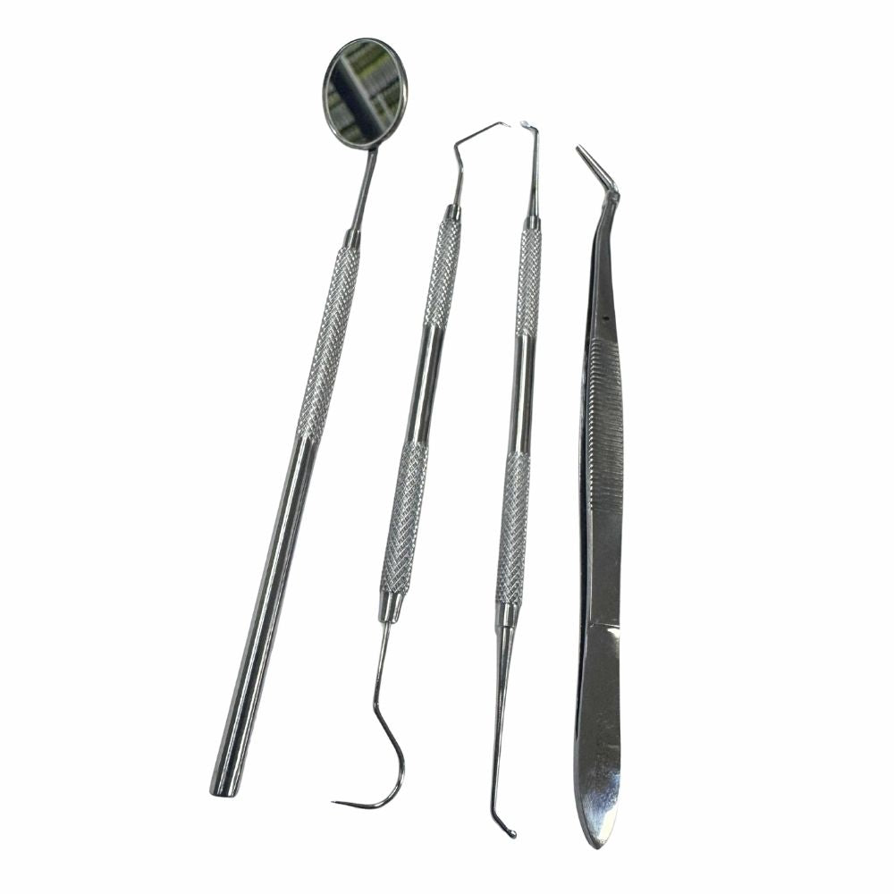 Instrumental Kit Básico X 4 Superdent. El Instrumental Kit Básico X 4 Ud, son herramientas dentales, 4 piezas de herr...