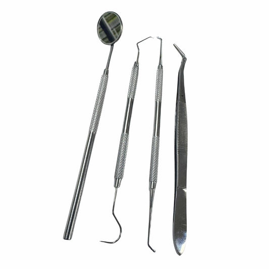 Instrumental Kit Básico X 4 Superdent. El Instrumental Kit Básico X 4 Ud, son herramientas dentales, 4 piezas de herr...