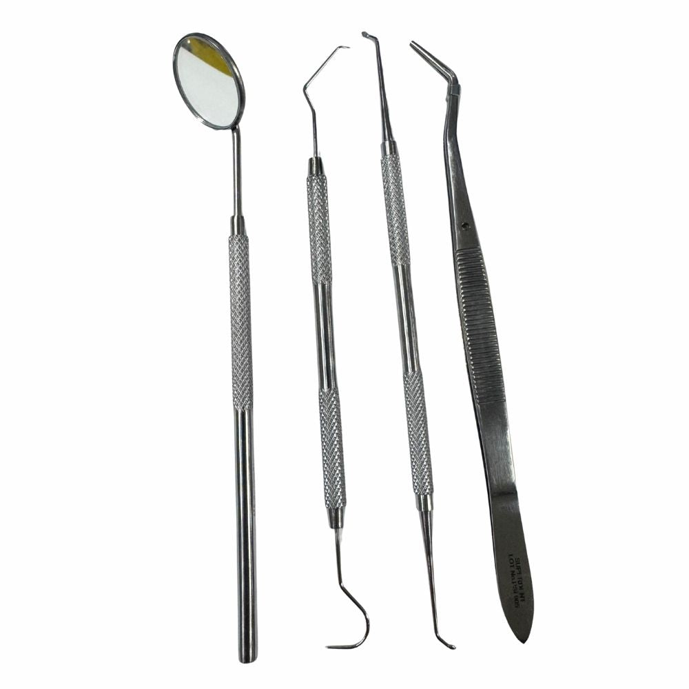 Instrumental Kit Básico X 4 Superdent. El Instrumental Kit Básico X 4 Ud, son herramientas dentales, 4 piezas de herr...