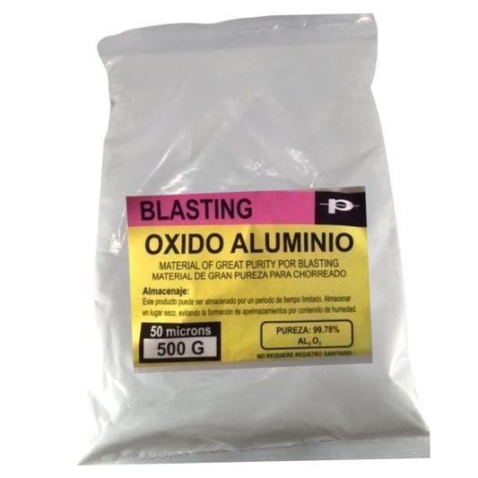 Oxido De Aluminio Bolsa X 500 Gr. El Oxido De Aluminio, la dureza y las aristas vivas de las partículas de óxido de a...