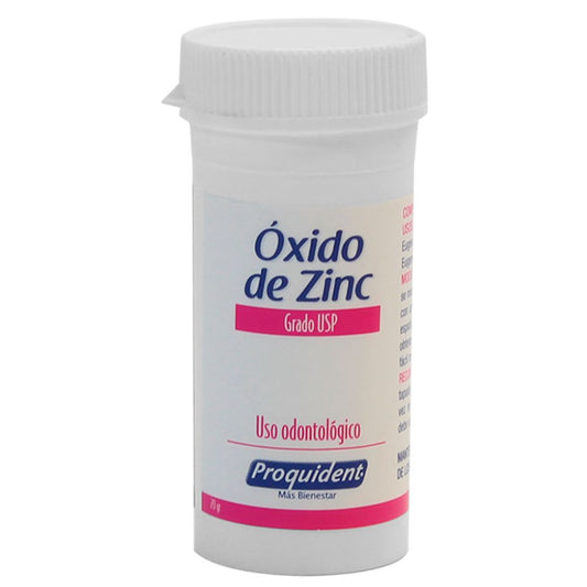 Oxido De Zinc Proquident. El Oxido De Zinc Proquident, Se utiliza para formar el eugenolato cuando se mezcla con Euge...