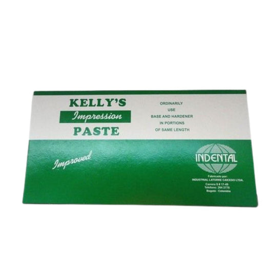 Pasta Zinquenolica Kellys X Caja. Pasta Zinquenolica Kellys X Caja Para impresiones de pacientes desdentados. Pasta d...
