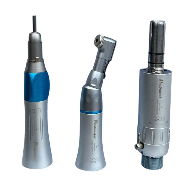 Kit Pieza de Baja Velocidad Modelo Green L Prodental. El Kit Pieza de Baja Velocidad Modelo Green L Prodental está co...