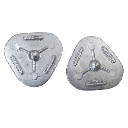 Platina Metálica x 2. Las platinas metálicas para articuladores dentales sirven para estabilizar y asegurar los model...