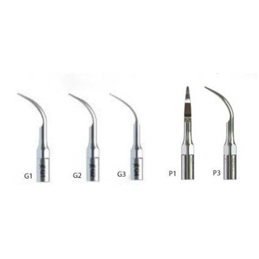 Puntas Scaler Kit X3. Puntas Scaler un material dental se colocan en el terminal de estos aparatos para realizar las ...