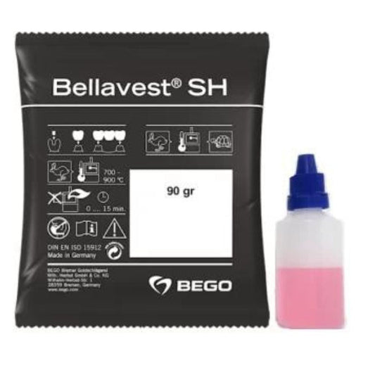 Revestimiento Bellavest SH sobre x 90 gr. Masa de revestimiento bellavest para colado de precisión, cohesionada con f...