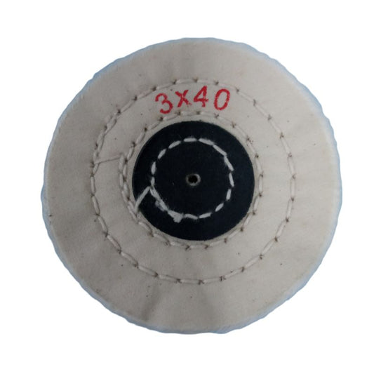 Rueda De trapo Musolina. Rueda de trapo musolina para desgaste o pulido de acrílicos, metales en diferentes formas. P...