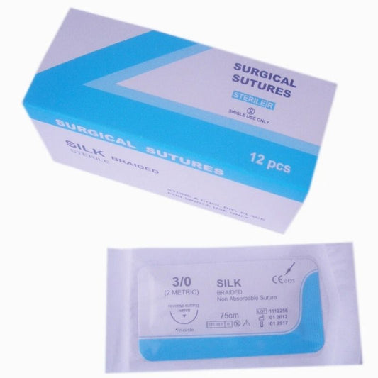 Sutura Seda Caja X 12 Sobres