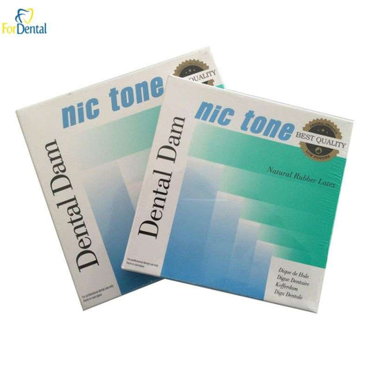 Tela De Caucho En Cuadros 5X5 Nic Tone. Tela De Caucho En Cuadros Aísla el campo operatorio desde un diente hasta tod...