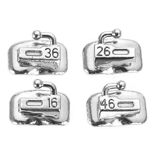 Tubos de Ortodoncia x ud. Los tubos de ortodoncia (tubos de acero inoxidable que permiten que los arcos pasen a travé...