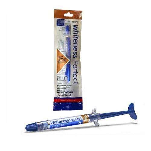 Blanqueamiento Whiteness Perfect Jeringa x 3 Gr de Gel. Whiteness Perfect FGM Gel blanqueador dental WHITENESS PERFEC...
