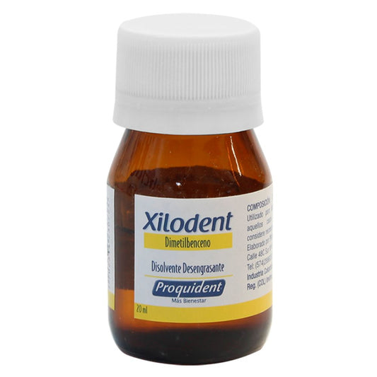 Xilodent Tarro x 20 ml Proquident. El Xilodent está indicado para disolver la gutapercha cuando sea necesario remover...