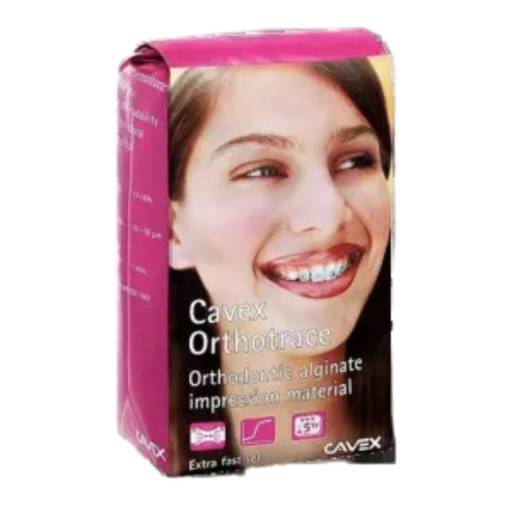 Alginato Cavex Orthotrace x 454 gr. Alginato Cavex Orthotrace x 454 gr es un alginato extra rápido para ser usado en ...