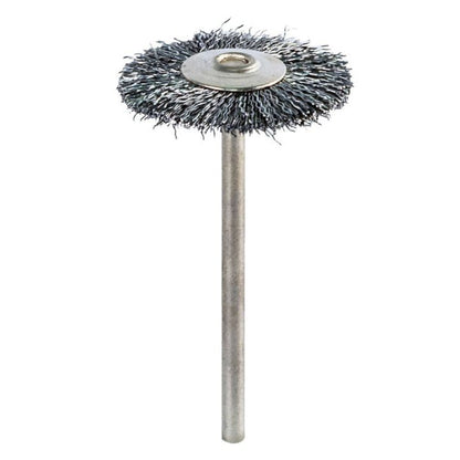 Cepillo Metálico Acerado Masterdent. Cepillo Metalico Acerado de color plateado especial para pulir con un menor grad...