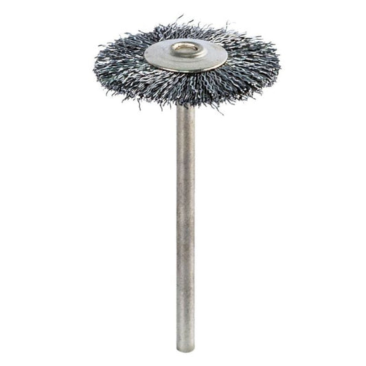 Cepillo Metálico Acerado Masterdent. Cepillo Metalico Acerado de color plateado especial para pulir con un menor grad...