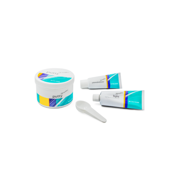 SILICONA SPEEDEX TRIAL KIT CONTIENE: PUTTY 1X200ML + LIGHT BODY TUBO COLAPSIBLE 1X60ML + ACTIVADOR UNIVERSAL 1X40ML