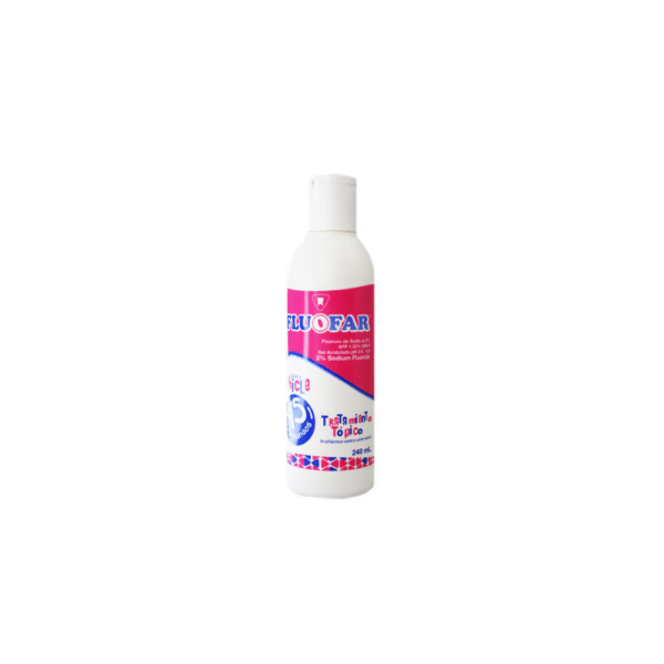 FLUOFAR CHICLE 240 ML. (GEL FLUORURO DE SODIO 2%)