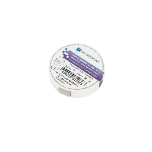 BANDAS MATRICES GRUESA 0,05 X 7MM X 3000MM (MICRODONT)